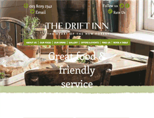 Tablet Screenshot of driftinn.co.uk